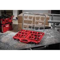 Packout Low-Profile Organizer, 19-3/4" x 16-2/5" x 2-1/2", Black/Red Advanced Consulting and Training Ltd.