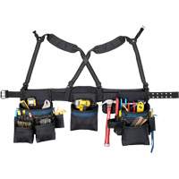 Carpenter's Tool Belt, Polyester, Black Advanced Consulting and Training Ltd.