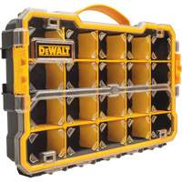 Organisateur avec compartiments PRO, 11" la x 17-5/8" p x 2-7/8" h, Noir/Jaune Advanced Consulting and Training Ltd.