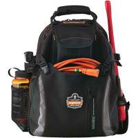 Arsenal&reg; 5843 Tool Backpack, 13-1/2" L x 8-1/2" W, Black, Polyester Advanced Consulting and Training Ltd.