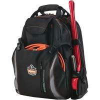 Arsenal&reg; 5843 Tool Backpack, 13-1/2" L x 8-1/2" W, Black, Polyester Advanced Consulting and Training Ltd.
