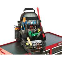 Arsenal&reg; 5843 Tool Backpack, 13-1/2" L x 8-1/2" W, Black, Polyester Advanced Consulting and Training Ltd.