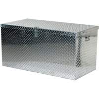 Boîte &agrave; outils portative en t&ocirc;le larm&eacute;e d'aluminium, 25-1/16" P x 49-1/4" la x 24" h, Argent Advanced Consulting and Training Ltd.