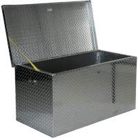 Boîte &agrave; outils portative en t&ocirc;le larm&eacute;e d'aluminium, 25-1/16" P x 49-1/4" la x 24" h, Argent Advanced Consulting and Training Ltd.