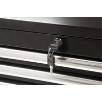 Coffre &agrave; outils industriel, 26" la, 4 tiroirs, Noir Advanced Consulting and Training Ltd.