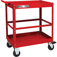PRO+ Series Heavy-Duty Utility Cart, 2 Tiers, 30-1/5" x 38-1/3" x 19-1/2" Advanced Consulting and Training Ltd.