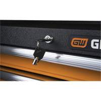 GSX Series Tool Chest, 26" W, 4 Drawers, Black/Orange Advanced Consulting and Training Ltd.