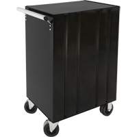 Chariot &agrave; outils industriel, 3 tiroirs, 29-4/5" la x 21-1/5" p x 38-4/5" h, Noir Advanced Consulting and Training Ltd.
