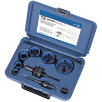 Coffret de scies-cloches haut de gamme pour plombier, 8 morcea Advanced Consulting and Training Ltd.