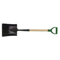 Pelle carr&eacute;e, Bois, Lame Acier durci, Manche en Prise en D, Longueur 29" Advanced Consulting and Training Ltd.