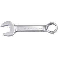 Fully Polished Stubby Combination Wrench, 12 Point, 3/8", Chrome Finish Advanced Consulting and Training Ltd.