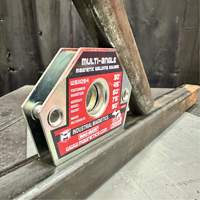 Magnetic Welding Squares, 4-3/8" L x 3/4" W x 3" H, 55 lbs. Advanced Consulting and Training Ltd.
