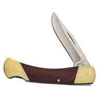 Sportsman Knife with Curved Handle, 2-5/8" Blade, Stainless Steel Blade, Wood Handle Advanced Consulting and Training Ltd.