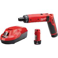 Ensemble tournevis hexagonaux M4, 1/4", 4 V, 44 lb-po couple max., Lithium-ion bloc-pile Advanced Consulting and Training Ltd.