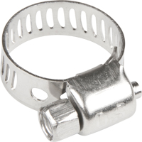 Colliers de serrage pour tuyaux - Collier de serrage & vis en acier inoxydable, Dia. min 1/5", Dia. max 5/8" Advanced Consulting and Training Ltd.