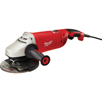 Meuleuse &agrave; angle large et prise g&acirc;chette avec verrou, 7"/9", 120 V, 15 A, 6000 Tr/min Advanced Consulting and Training Ltd.