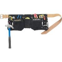 Journeyman's Carpenter Tool Belt, Leather, Black Advanced Consulting and Training Ltd.