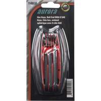 Ball End Fold-Up Hex Key Set, 9 Pcs., Imperial Advanced Consulting and Training Ltd.