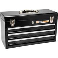Portable Tool Box, 20" W, 3 Drawers, Black Advanced Consulting and Training Ltd.