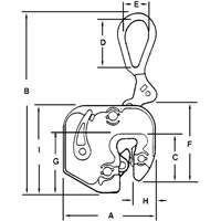 GXL Plate Clamp, 1000 lbs. (0.5 tons), 1/16" - 5/8" Jaw Opening Advanced Consulting and Training Ltd.