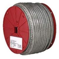 Wire Cable, 250' (76.2 m) x 3/32", 184 lbs. (0.092 tons), Vinyl Coated Advanced Consulting and Training Ltd.