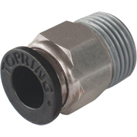 Maxfit Male Threaded Straight Connector Fitting, 1/4" Dia, Polymer Advanced Consulting and Training Ltd.