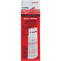 Lames de scie sauteuse, Bim&eacute;tal, Tige en U, 2-3/4" lo, 18 dents par pouce Advanced Consulting and Training Ltd.