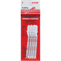 Lame de scie sauteuse, Bim&eacute;tal, Tige en T, 3" lo, 12 dents par pouce Advanced Consulting and Training Ltd.