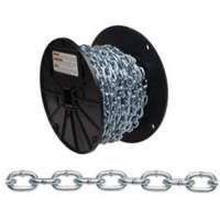 Straight Link Machine Chain, Low Carbon Steel, #4 x 100' (30.4 m) L, 215 lbs. (0.1075 tons) Load Capacity Advanced Consulting and Training Ltd.