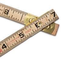 R&egrave;gle pliante, 6' lo, Bois, Graduations de 1/16" Advanced Consulting and Training Ltd.