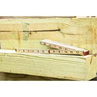 R&egrave;gle pliante, 6' lo, Bois, Graduations de 1/16" Advanced Consulting and Training Ltd.