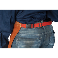 Leather Apron, Waist, 24" L, Lava Brown Advanced Consulting and Training Ltd.
