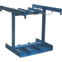 Chariot pour bouteilles, Roues Caoutchouc, Base de 35" la x 38" lo, 500 lb Advanced Consulting and Training Ltd.
