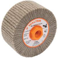 Tambour de conditionnement de surface Blendex ALLSTEEL, 4-1/4" dia. x 2" la, 5/8"-11 Arbre, Grain Fin Advanced Consulting and Training Ltd.