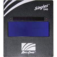 ArcOne&reg; Singles&reg; High Definition Auto-Darkening Welding Lens, 5" W x 4" H Viewing Area, For Use With ArcOne&reg; Advanced Consulting and Training Ltd.