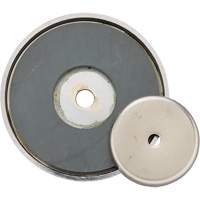 Pot magn&eacute;tique peu profond en c&eacute;ramique, dia. 1-3/8", Force de 12 lb Advanced Consulting and Training Ltd.