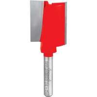 Fraise - foret droit &agrave; double cannelure, 1" dia, 3/4" ha, 2-9/16" lo, 1/4" Manche Advanced Consulting and Training Ltd.
