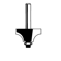 Router Bit - Beading Bit, 5/8" Dia., 1/4" Shank Advanced Consulting and Training Ltd.