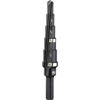 Foret &eacute;tag&eacute; no 2, 3/16" - 1/2", Incr&eacute;ments de 1/16", Acier rapide Advanced Consulting and Training Ltd.