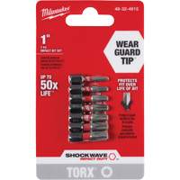 Shockwave 1" Impact Duty Torx&reg; Bit Set Advanced Consulting and Training Ltd.