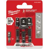 Jeu d'adaptateur de douilles &agrave; chocs Shockwave, 1/4" Prise, Sph&eacute;rique, 1-7/8" lo Advanced Consulting and Training Ltd.