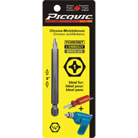 Powerbit, Phillips, #1 Tip, 1/4" Drive Size, 3" Length Advanced Consulting and Training Ltd.