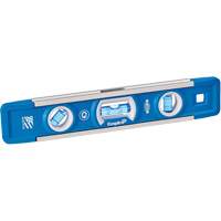 Niveau torpille True Blue, 9" lo, Aluminium, 3 fioles, Magn&eacute;tique Advanced Consulting and Training Ltd.