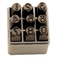 Number Hand Stamp Set, 9 Pieces Advanced Consulting and Training Ltd.