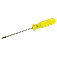 Electrician's Slotted Screwdriver, 5/32" Tip, Round, 7-3/4" L, Plastic Handle Advanced Consulting and Training Ltd.