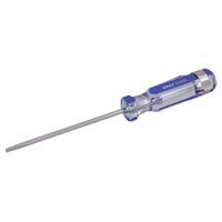 Slotted Screwdriver, 1/8" Tip, Round, 5-1/2" L, Plastic Handle Advanced Consulting and Training Ltd.