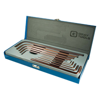 Extra Long Arm Hex Key Set, 10 Pcs., Metric Advanced Consulting and Training Ltd.
