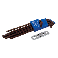 Long Arm Ball Hex Key Set, 9 Pcs., Metric Advanced Consulting and Training Ltd.