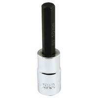 Bit Socket, Hex, 10 mm x 81 mm L, 1/2" Square Drive Drive Advanced Consulting and Training Ltd.