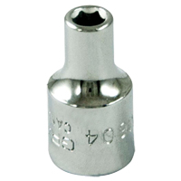 Douille, 4 mm, Prise 1/4", 6 pans Advanced Consulting and Training Ltd.